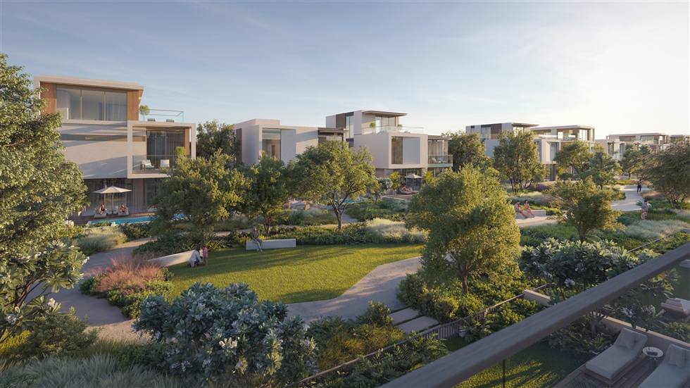 The Acres community landscape
