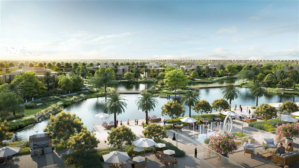 The Acres community landscape