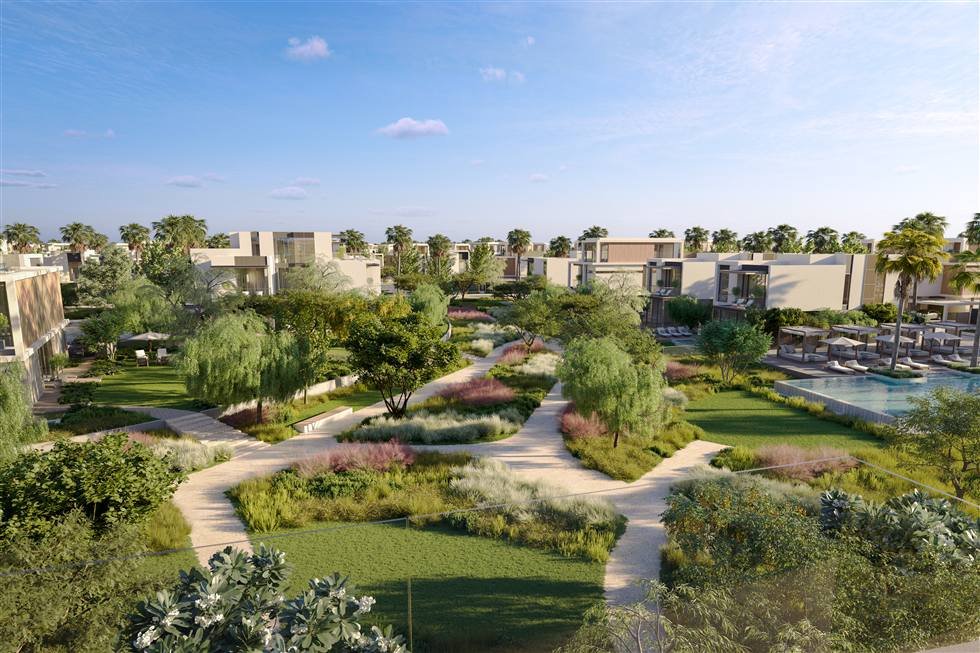 The Acres community landscape