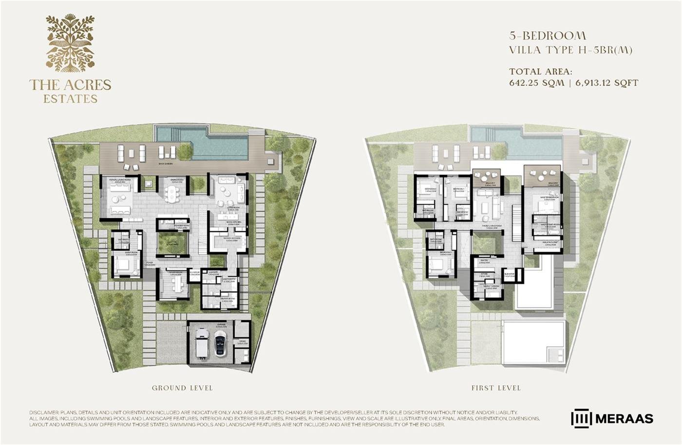 Type H-5BR(M) floor plan