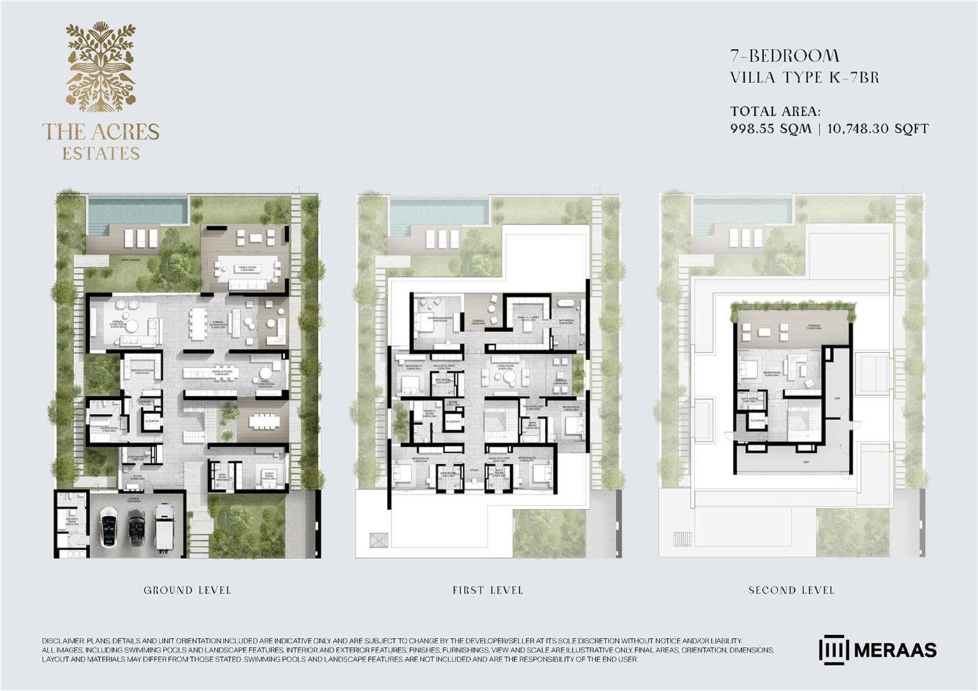 Type K-7BR floor plan