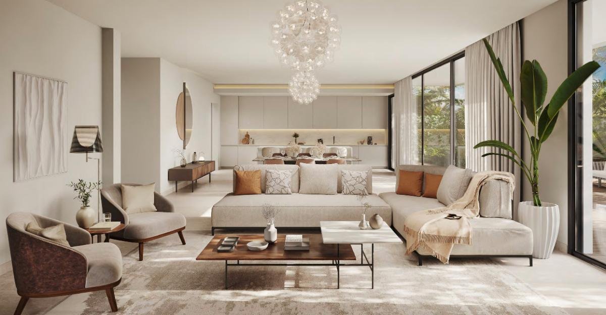 A living room at Opal Gardens